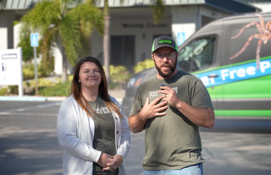 Spider Free Pool Cage